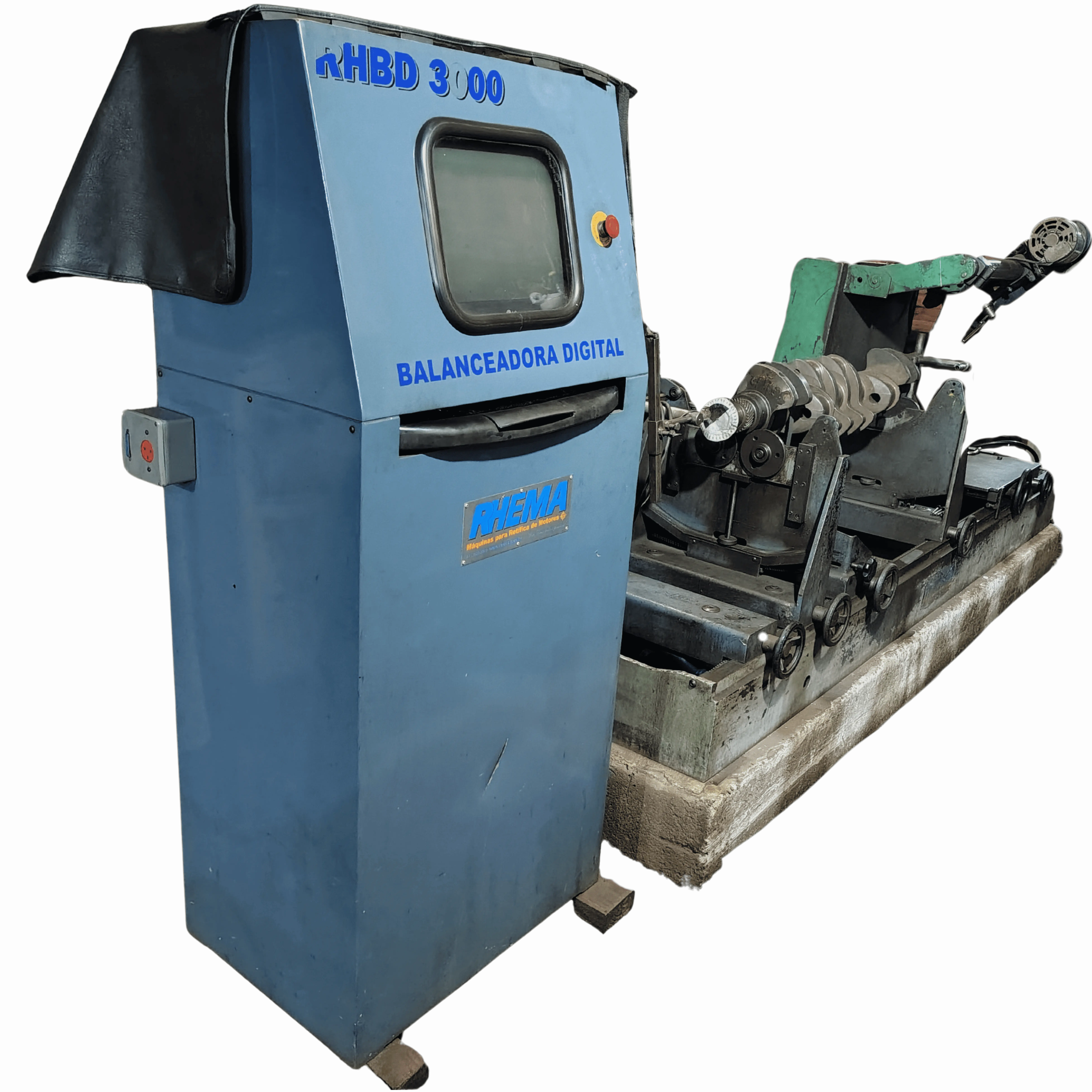 Máquina de balanceamento de embreagem - Ajuste de distribuição de massa