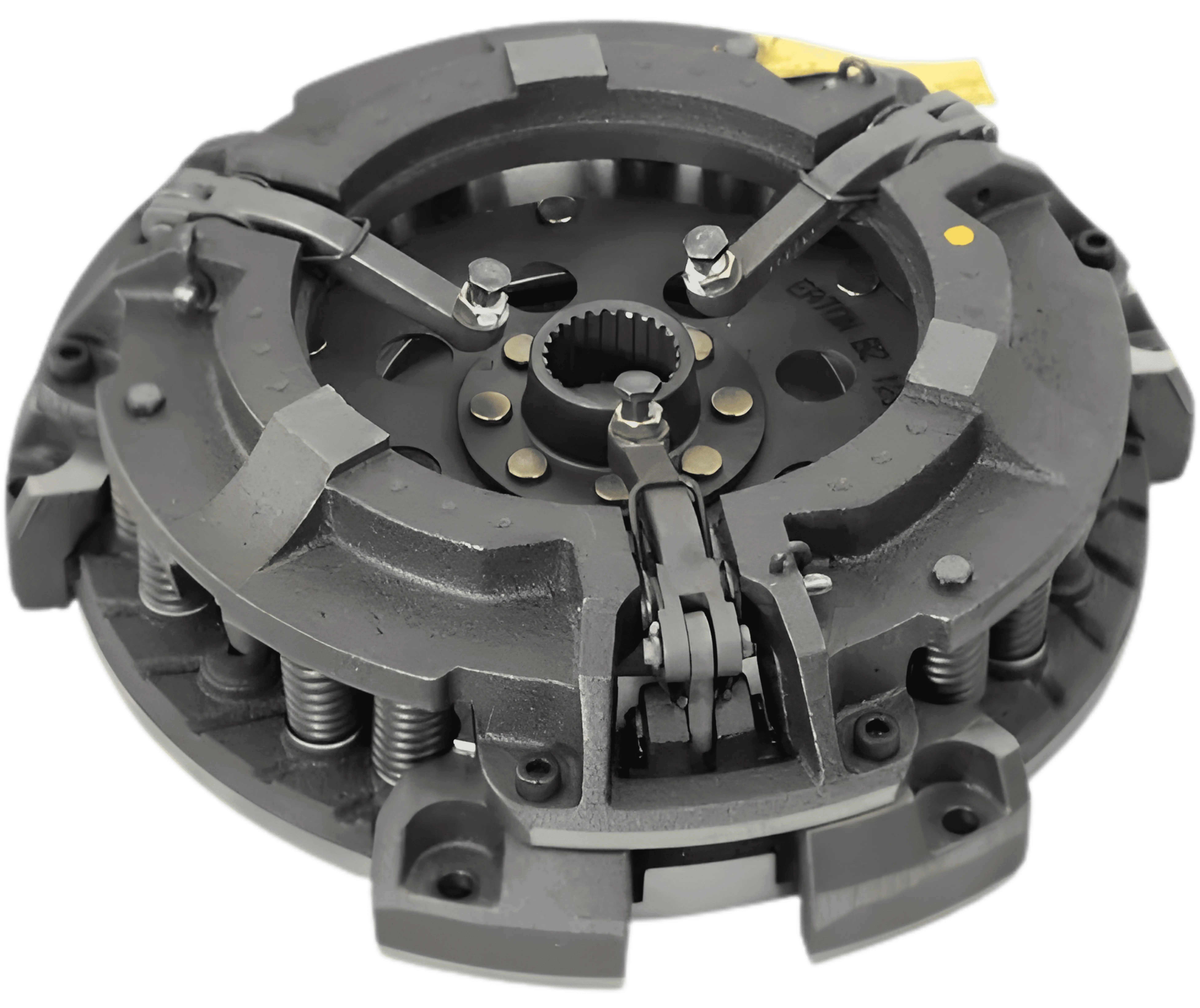 Platô de embreagem linha agrícola com sistema de reparo alavanca